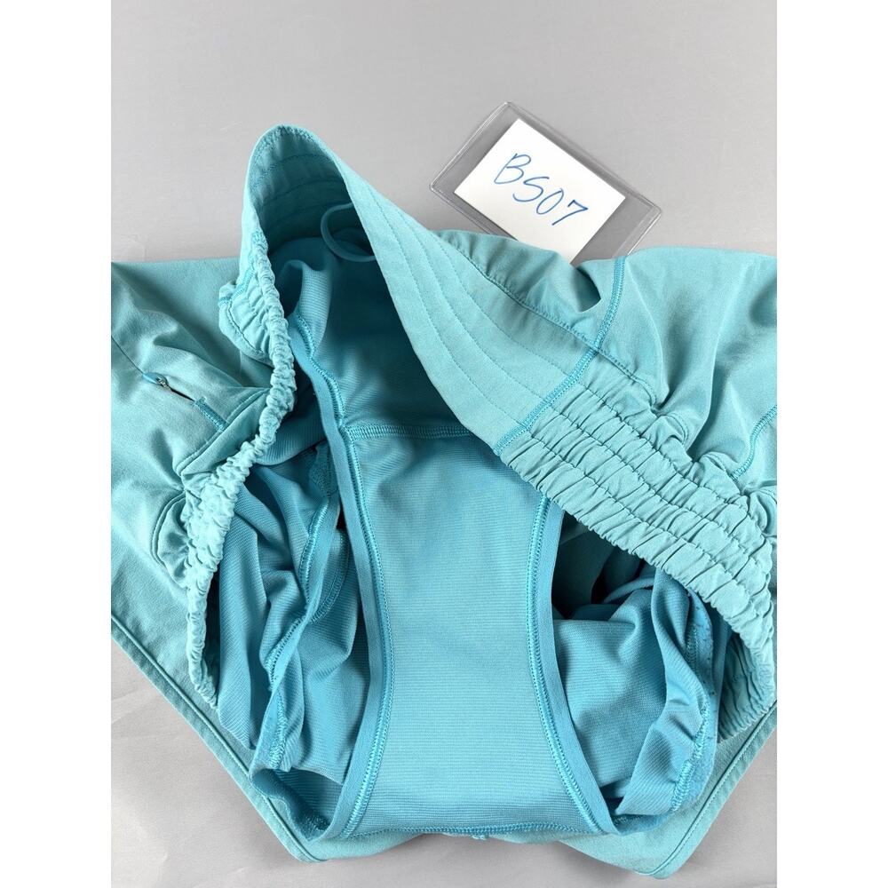 Lululemon Hotty Hot High Rise Lined Short 2.5” Blue Size 8 W7AYYR - Picture 4 of 5